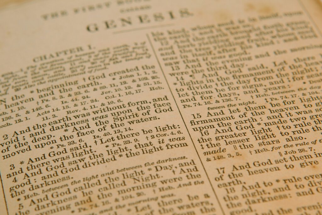 Book of Genesis in the Old Testament
