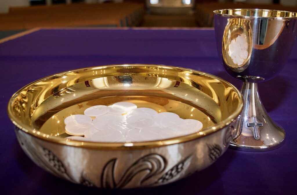 Eucharist Bread and Wine