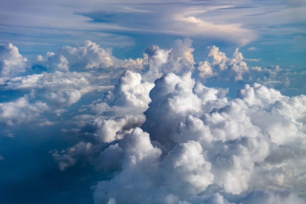 Clouds formation