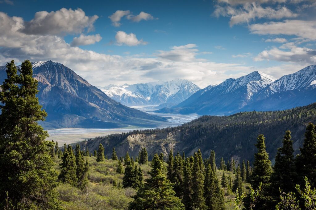 Peaceful Mountains of God