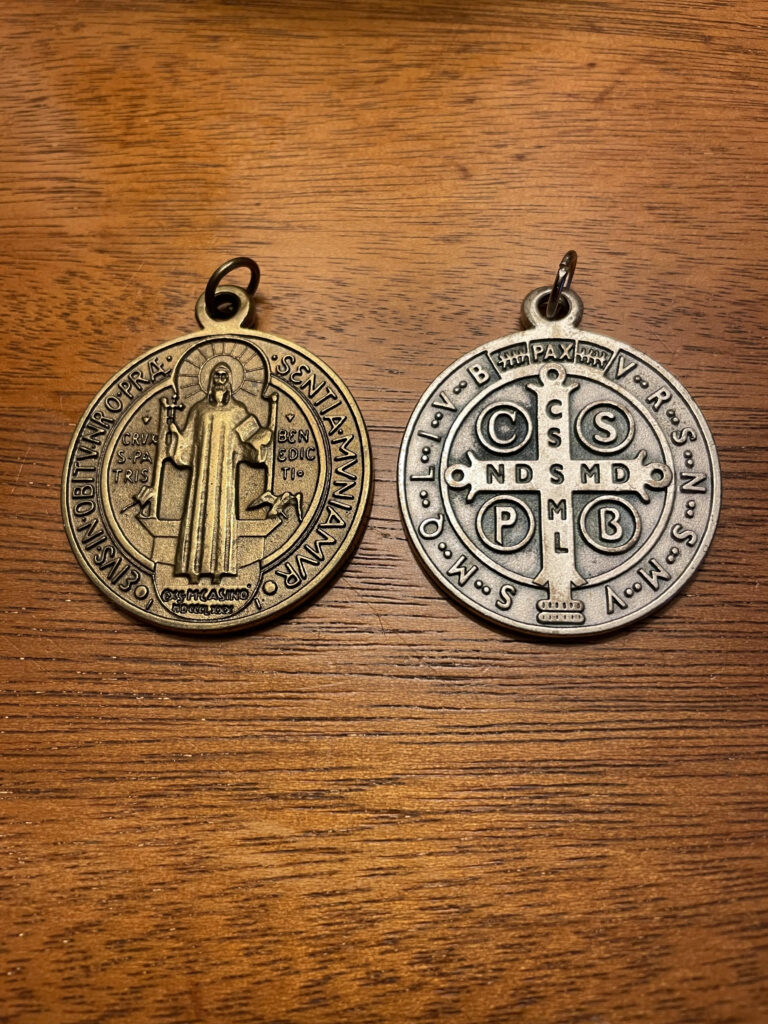 2 St. Benedict Medals Blessed in the Old Rite